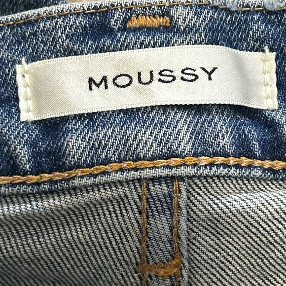 Moussy Vintage Jeans Women’s Size 24 Distressed Skinny 26” Inseam - Picture 7 of 12